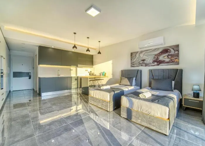 Courtyard Long Iskele Ośrodek wypoczynkowy Iskele District (Northern Cyprus)